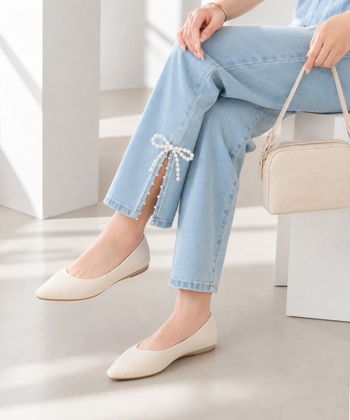 coca(ANDEX shoes product)(コカ)の「軽い・痛くない 軽量 マルチニットパンプス(パンプス・レディース・ブラック/ベージュ・LARGE/MEDIUM/SMALL)」の16枚目の写真