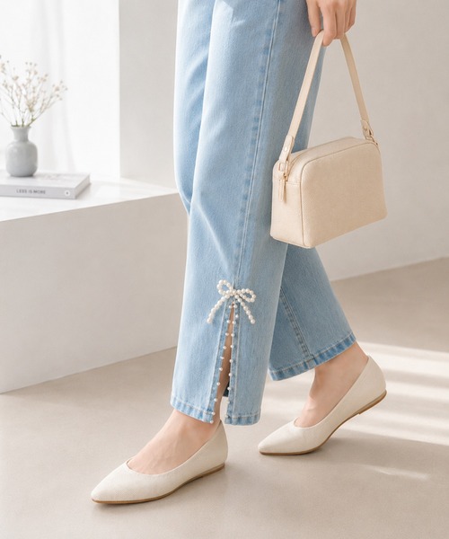 coca(ANDEX shoes product)(コカ)の「軽い・痛くない 軽量 マルチニットパンプス(パンプス・レディース・ブラック/ベージュ・LARGE/MEDIUM/SMALL)」の12枚目の写真