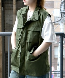 Starting Over（スターティングオーバー）の「TCツイルミリタリーベスト/セットアップ対応（ベスト）」