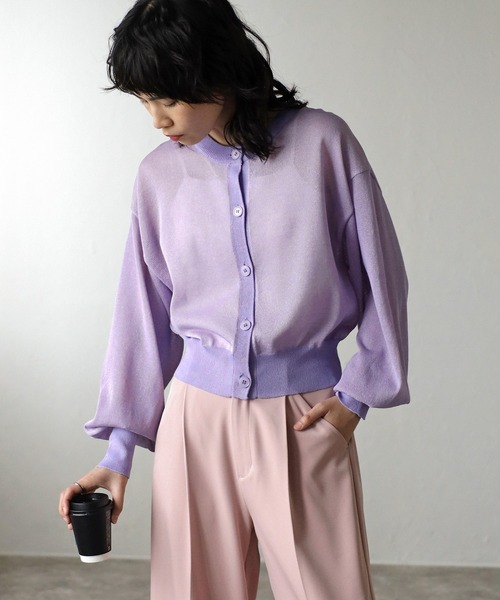 Kapital ビンテージ裏毛　リバーシブルカーディガン(パープル, size3 Kapital ビンテージ裏毛 リバーシブルカーディガン(パープル, size3