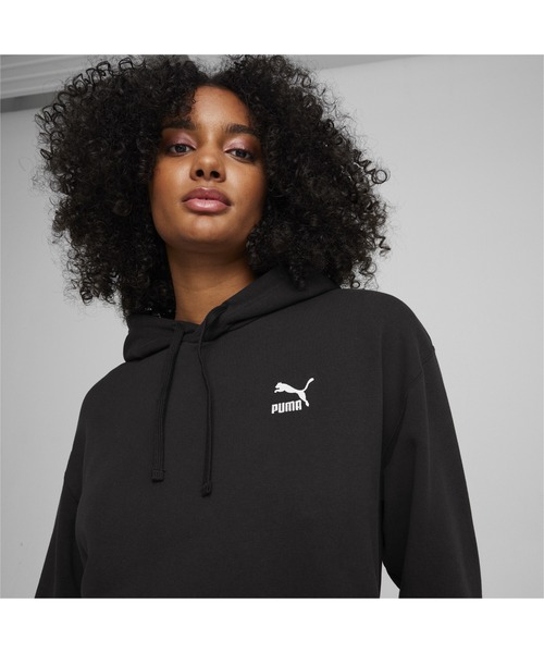 PUMA(プーマ)の「PUMA プーマ ユニセックス ベター CLASSICS リラックス フーディ(パーカー・メンズ・ブラック/ホワイト系その他・X-LARGE/LARGE/MEDIUM/SMALL)」の3枚目の写真