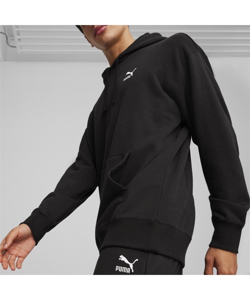 PUMA(プーマ)の「PUMA プーマ ユニセックス ベター CLASSICS リラックス フーディ(パーカー・メンズ・ブラック/ホワイト系その他・X-LARGE/LARGE/MEDIUM/SMALL)」の6枚目の写真