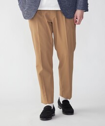 SHIPS | SHIPS: ワンプリーツ オーガニック ツイル パンツ(チノパンツ)