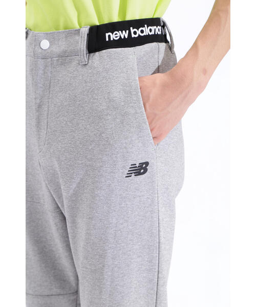 New Balance Golf(ニューバランスゴルフ)の「【new balance golf】軽量ダンボール裏メッシュ スウェット テーパード ロングパンツ (MENS SPORT)(スウェットパンツ・メンズ・ブラック系その他/グレー/ブラック・MEDIUM/LARGE/X-LARGE)」の5枚目の写真
