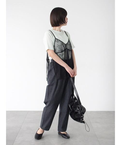 Lugnoncure（ルノンキュール）の「レースキャミブラウス（シャツ/ブラウス・レディース・オフホワイト/ブラック・F）」の8枚目の写真