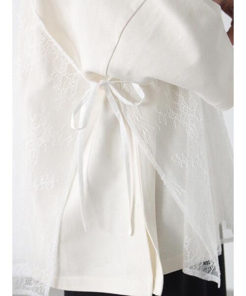 Lugnoncure（ルノンキュール）の「レースキャミブラウス（シャツ/ブラウス・レディース・オフホワイト/ブラック・F）」の15枚目の写真