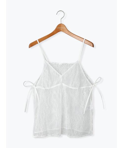 Lugnoncure（ルノンキュール）の「レースキャミブラウス（シャツ/ブラウス・レディース・オフホワイト/ブラック・F）」の16枚目の写真