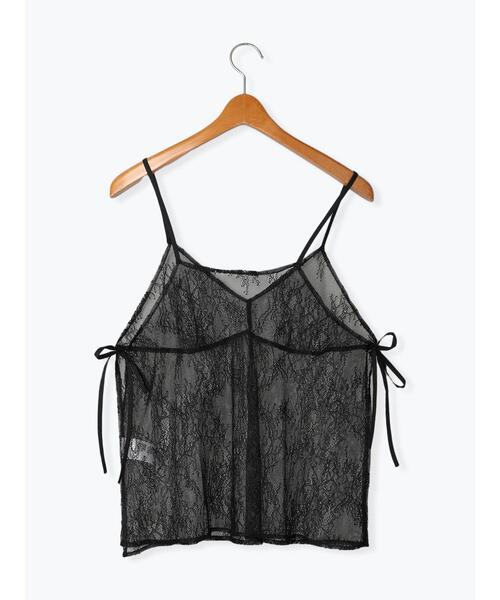 Lugnoncure（ルノンキュール）の「レースキャミブラウス（シャツ/ブラウス・レディース・オフホワイト/ブラック・F）」の18枚目の写真