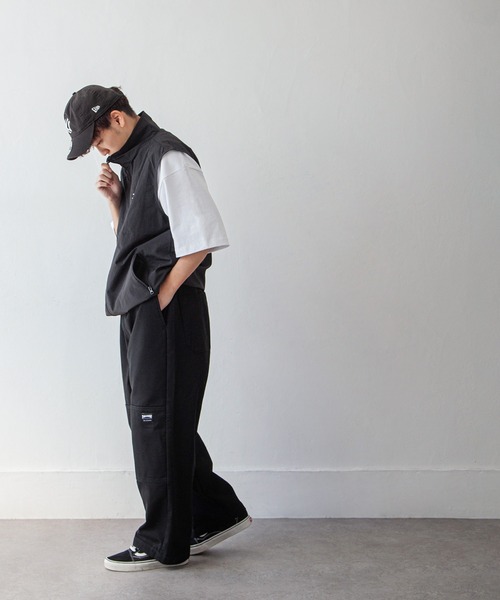 THRASHER（スラッシャー）の「【THRASHER】 カツラギ ・ デニム ワイド イージーパンツ / スケーターパンツ / シェフパンツ（デニムパンツ・メンズ・ベージュ/ブラック系/オフホワイト/ブラック/ワンウォッシュ・X-LARGE/LARGE/MEDIUM/SMALL）」の18枚目の写真