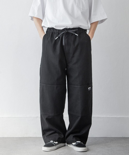 THRASHER（スラッシャー）の「【THRASHER】 カツラギ ・ デニム ワイド イージーパンツ / スケーターパンツ / シェフパンツ（デニムパンツ・メンズ・ベージュ/ブラック系/オフホワイト/ブラック/ワンウォッシュ・X-LARGE/LARGE/MEDIUM/SMALL）」の19枚目の写真