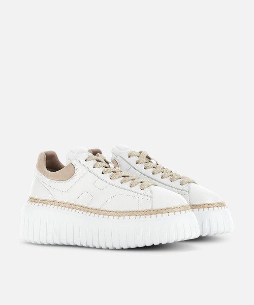 HOGAN(ホーガン)の「ホーガン H-ストライプ スニーカー(スニーカー・レディース・ホワイト・35/35.5/36.5/37/37.5/38)」の4枚目の写真