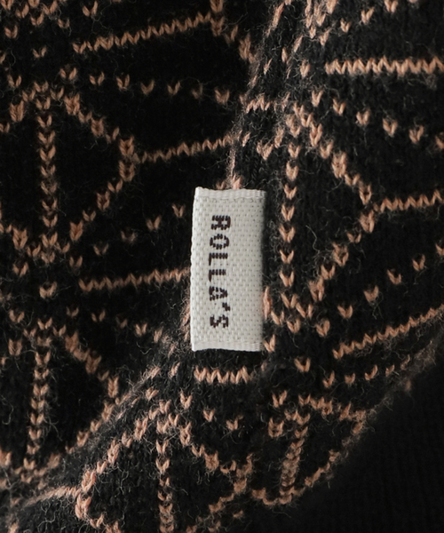 ROLLA'S(ローラス)の「【ROLLAS/ローラス】BOWLER PATTERN ニットシャツ(ニット/セーター・レディース・ブラウン・MEDIUM)」の13枚目の写真