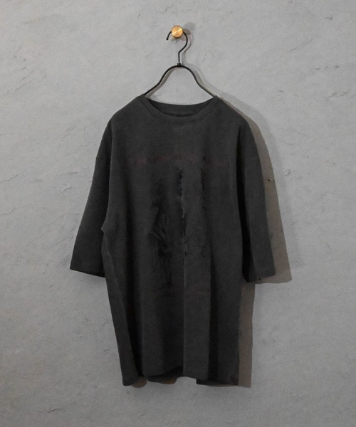 Ritzy（リッツィー）の「16/COTTON 天竺プリントTシャツ レディース メンズ（Tシャツ/カットソー・メンズ・モカ/ブラック/ブラック系その他2/ブラウン系その他/ブラック系その他/ブラウン系その他2・LARGE/X-LARGE/MEDIUM）」の13枚目の写真