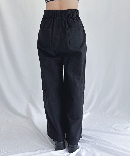 ENVYM(アンビー)の「フラップポケットカーゴパンツ(カーゴパンツ・レディース・カモフラージュ/ブラック・SMALL/MEDIUM)」の8枚目の写真