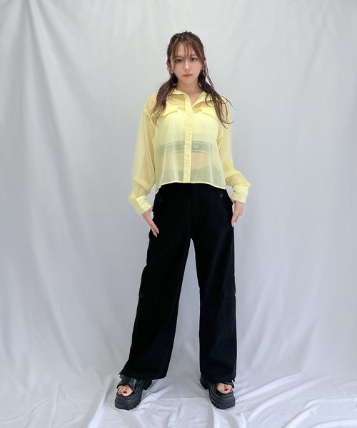 ENVYM(アンビー)の「フラップポケットカーゴパンツ(カーゴパンツ・レディース・カモフラージュ/ブラック・SMALL/MEDIUM)」の21枚目の写真