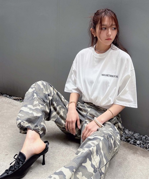 ENVYM(アンビー)の「フラップポケットカーゴパンツ(カーゴパンツ・レディース・カモフラージュ/ブラック・SMALL/MEDIUM)」の19枚目の写真