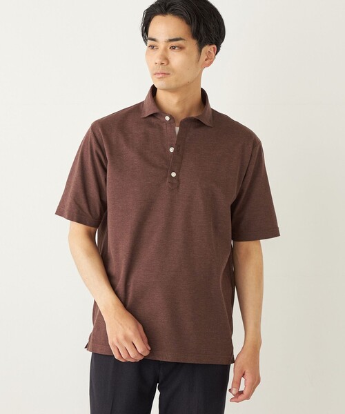 ポロシャツ美品3点セット SHIPS シップス ONLY オンリー セール】【WEB限定】〈手洗い可能〉ダブルカラー ショート