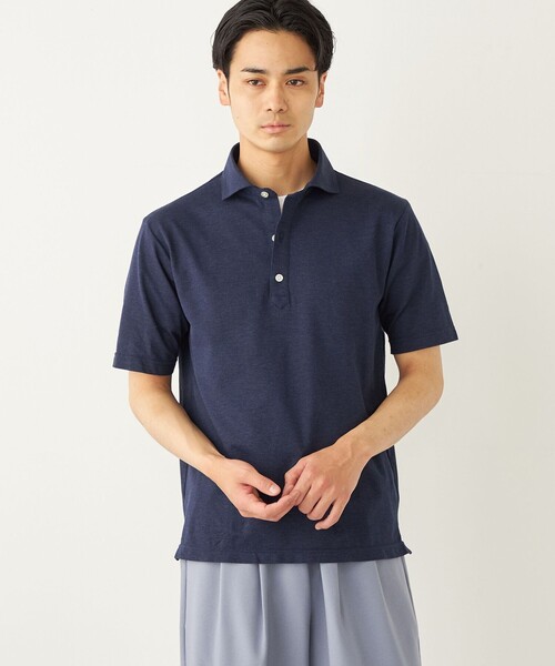 ★未使用★ SHIPS  セミワイド  カノコ ポロ シャツ シップス  XL SHIPS｜SHIPS:ALBINI 32ゲージ カノコ無地 ポロシャツ | Rakuten