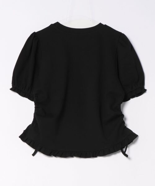 Ank Rouge（アンクルージュ）の「バレエコアリボンTE（Tシャツ/カットソー・レディース・ホワイト/ブラック・M）」の3枚目の写真