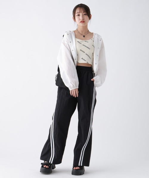 repipi armario（レピピ アルマリオ）の「サイドラインイージパンツ（その他パンツ・キッズ・ホワイト/サックスブルー/ブラック・SMALL/LARGE/MEDIUM）」の7枚目の写真