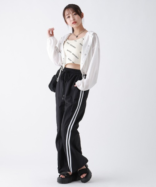 repipi armario（レピピ アルマリオ）の「サイドラインイージパンツ（その他パンツ・キッズ・ホワイト/サックスブルー/ブラック・SMALL/LARGE/MEDIUM）」の8枚目の写真