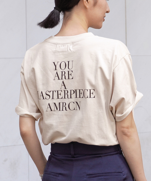 【AMERICANA/アメリカーナ】MASTERPIECE back Tsh AMERICANA（アメリカーナ）の「【AMERICANA/アメリカーナ