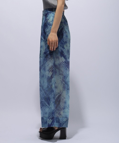 HARE（ハレ）の「オーロラシアーワイドパンツ(HARE)（その他パンツ・レディース・グリーン/ブルー・FREE）」の12枚目の写真
