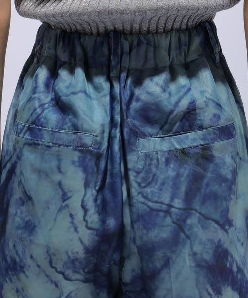 HARE（ハレ）の「オーロラシアーワイドパンツ(HARE)（その他パンツ・レディース・グリーン/ブルー・FREE）」の17枚目の写真