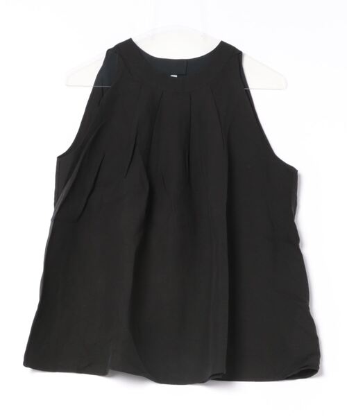 DECADE CLASSIC(ディケイド クラシック)の「【DECADE CLASSIC】ノースリーブ フレアトップス(シャツ/ブラウス・レディース・ブラック・MEDIUM/SMALL)」の19枚目の写真