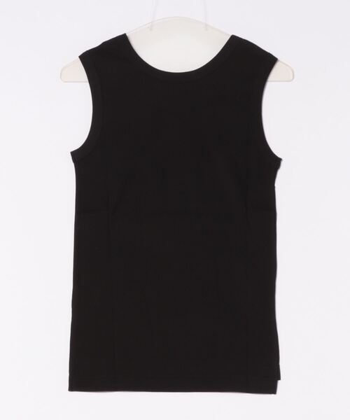 YVON（イヴォン）の「コットンリブタンクトップ（Tシャツ/カットソー・レディース・オフホワイト/ベージュ/ブラック/カーキ・9号）」の5枚目の写真