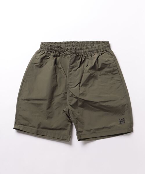 【セール】SANSKRIT BOX BUGGY SHORTS/スラッシャーワイドシルエットワンポイントブランドロゴナイロンバギーショーツ（その他パンツ）｜THRASHER（スラッシャー）