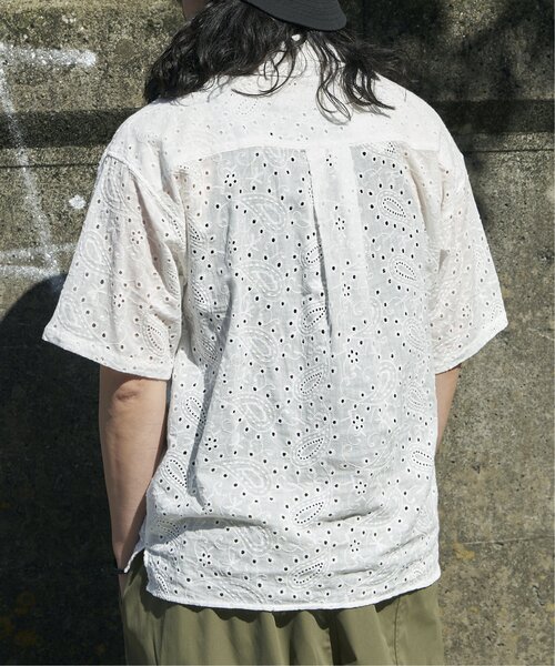 VENCEEXCHANGE（ヴァンスエクスチェンジ）の「エンブロイダリーシャツ（シャツ/ブラウス・メンズ・ブラック/ホワイト・M/L）」の8枚目の写真