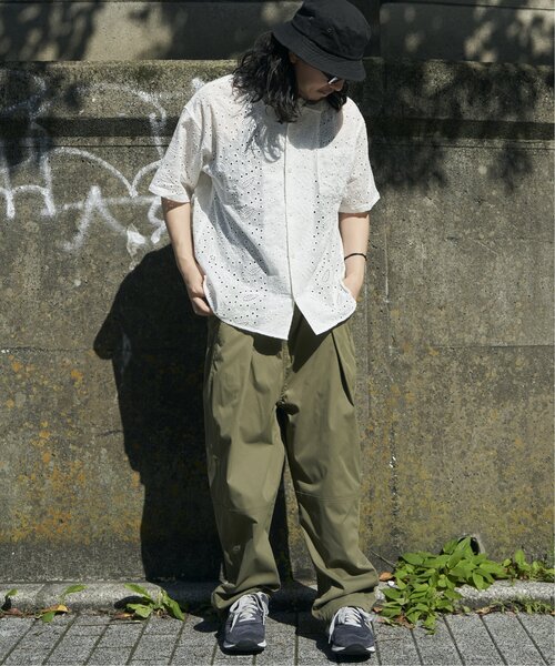 VENCEEXCHANGE（ヴァンスエクスチェンジ）の「エンブロイダリーシャツ（シャツ/ブラウス・メンズ・ブラック/ホワイト・M/L）」の10枚目の写真