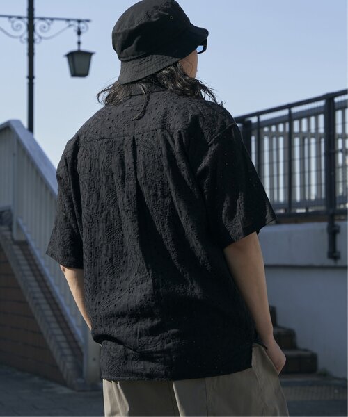 VENCEEXCHANGE（ヴァンスエクスチェンジ）の「エンブロイダリーシャツ（シャツ/ブラウス・メンズ・ブラック/ホワイト・M/L）」の17枚目の写真