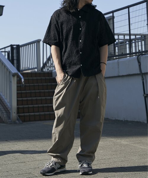 VENCEEXCHANGE（ヴァンスエクスチェンジ）の「エンブロイダリーシャツ（シャツ/ブラウス・メンズ・ブラック/ホワイト・M/L）」の18枚目の写真