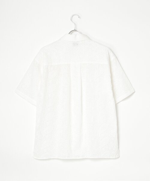 VENCEEXCHANGE（ヴァンスエクスチェンジ）の「エンブロイダリーシャツ（シャツ/ブラウス・メンズ・ブラック/ホワイト・M/L）」の22枚目の写真