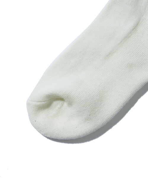 WHO'S WHO gallery（フーズフーギャラリー）の「【SLOPPY/スロッピー】Sロゴソックス（ソックス/靴下・レディース・オフホワイト・FREE）」の5枚目の写真