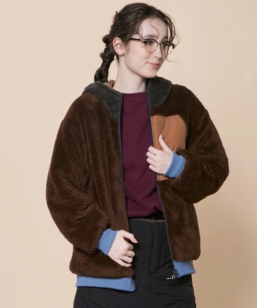 KRIFF MAYER Lady's Collection(クリフメイヤーレディースコレクション)の「ひっくりJK(その他アウター・レディース・カラフル/ブラック/その他6/カーキ/その他5/ベージュ・LARGE/MEDIUM)」の4枚目の写真