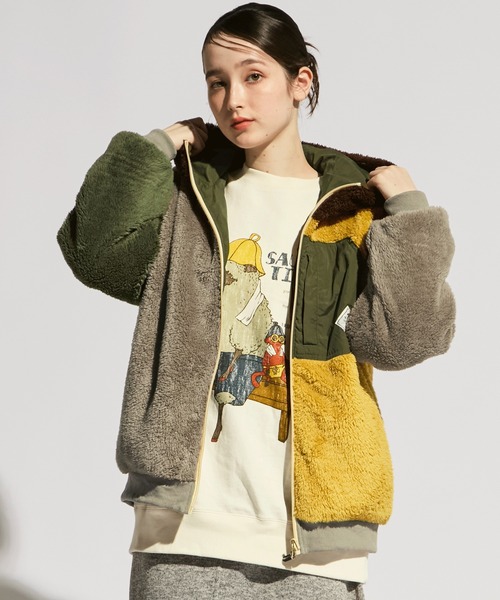 KRIFF MAYER Lady's Collection(クリフメイヤーレディースコレクション)の「ひっくりJK(その他アウター・レディース・カラフル/ブラック/その他6/カーキ/その他5/ベージュ・LARGE/MEDIUM)」の3枚目の写真