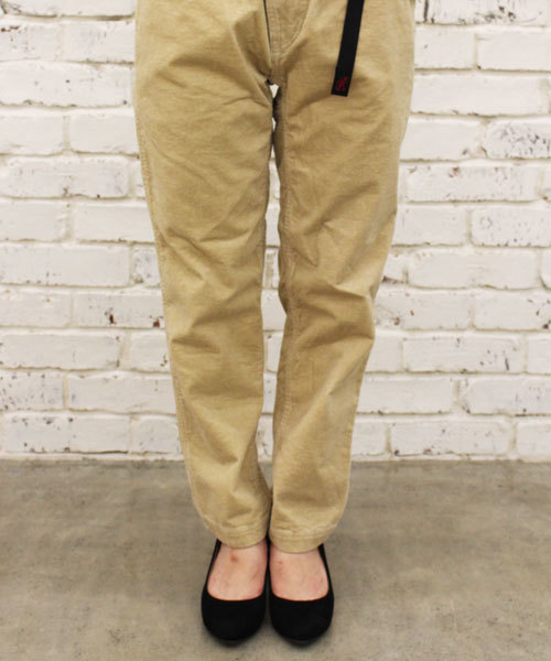 Gramicci（グラミチ）の「【Ciaopanic】×【GRAMICCI】別注　11Ｗストレッチコールナロースウェット（その他パンツ・レディース・アイボリー/チャコールグレー/オリーブ・FREE）」の2枚目の写真