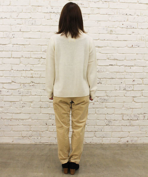 Gramicci（グラミチ）の「【Ciaopanic】×【GRAMICCI】別注　11Ｗストレッチコールナロースウェット（その他パンツ・レディース・アイボリー/チャコールグレー/オリーブ・FREE）」の5枚目の写真