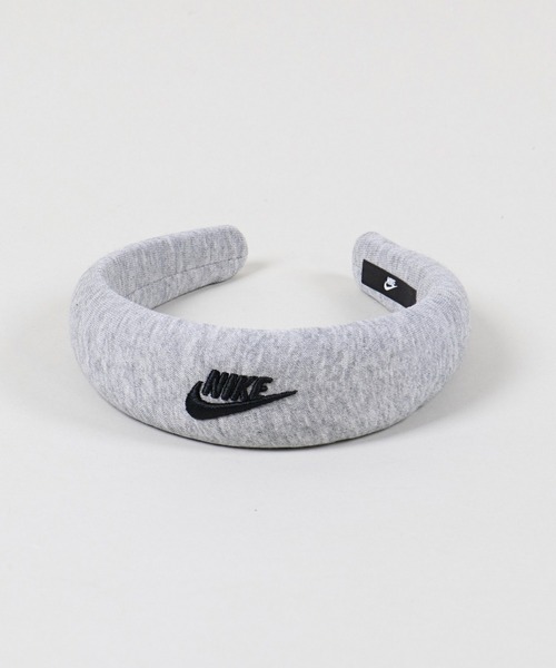 NIKE（ナイキ）の「【NIKE / ナイキ】ロゴ クラブフリースカチューシャ（カチューシャ・メンズ・ブラック/グレー/ピンク・ONESIZE）」の3枚目の写真