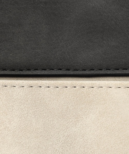 NICOLE CLUB FOR MEN（ニコルクラブフォーメン）の「スクエアミニショルダーバッグ（ショルダーバッグ・メンズ・グレー系/ブラック/ブラック×グレー・FREE）」の10枚目の写真