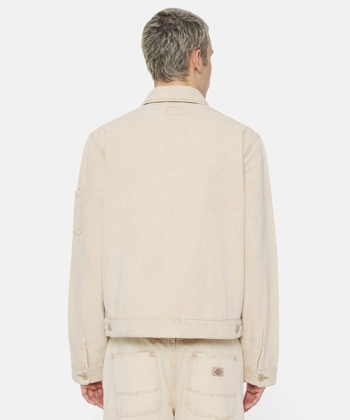 Dickies（ディッキーズ）の「ニューイントン ジャケット レギュラーフィット（デニムジャケット・メンズ・ブラック系その他/グリーン系その他/ベージュ系その他・LARGE/MEDIUM/SMALL/XX-LARGE/X-LARGE）」の6枚目の写真