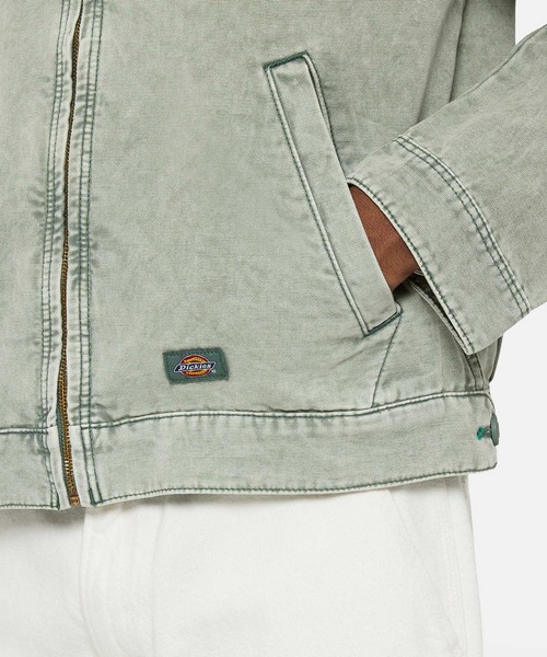 Dickies（ディッキーズ）の「ニューイントン ジャケット レギュラーフィット（デニムジャケット・メンズ・ブラック系その他/グリーン系その他/ベージュ系その他・LARGE/MEDIUM/SMALL/XX-LARGE/X-LARGE）」の11枚目の写真