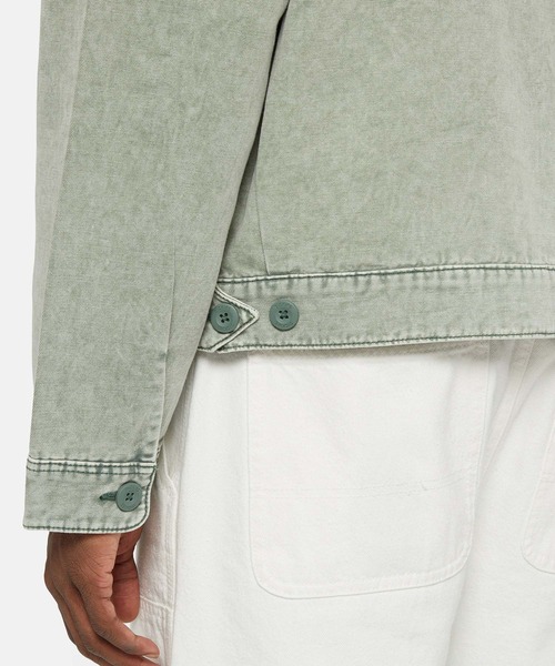 Dickies（ディッキーズ）の「ニューイントン ジャケット レギュラーフィット（デニムジャケット・メンズ・ブラック系その他/グリーン系その他/ベージュ系その他・LARGE/MEDIUM/SMALL/XX-LARGE/X-LARGE）」の12枚目の写真