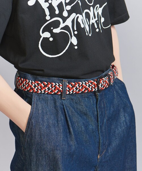 BEAUTY&YOUTH UNITED ARROWS(ビューティーアンドユースユナイテッドアローズ)の「ゴム メッシュ ベルト 30mm(ベルト・メンズ・レッド/ベージュ/ブラック/ネイビー・L/M)」の13枚目の写真