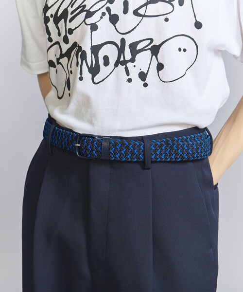 BEAUTY&YOUTH UNITED ARROWS(ビューティーアンドユースユナイテッドアローズ)の「ゴム メッシュ ベルト 30mm(ベルト・メンズ・レッド/ベージュ/ブラック/ネイビー・L/M)」の12枚目の写真