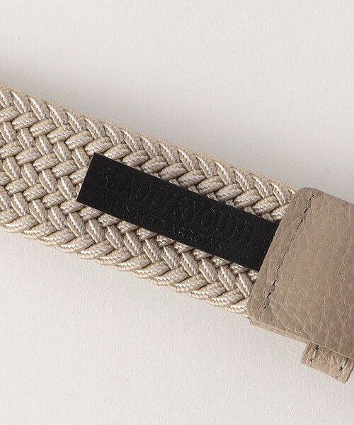 BEAUTY&YOUTH UNITED ARROWS(ビューティーアンドユースユナイテッドアローズ)の「ゴム メッシュ ベルト 30mm(ベルト・メンズ・レッド/ベージュ/ブラック/ネイビー・L/M)」の7枚目の写真