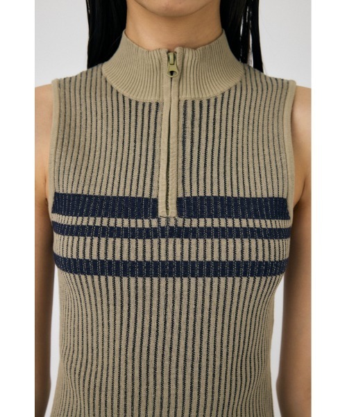 セール】MOCK NECK HALF ZIP トップス（Tシャツ/カットソー）｜MOUSSY